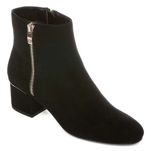 Liz Claiborne Black, Suede Booties